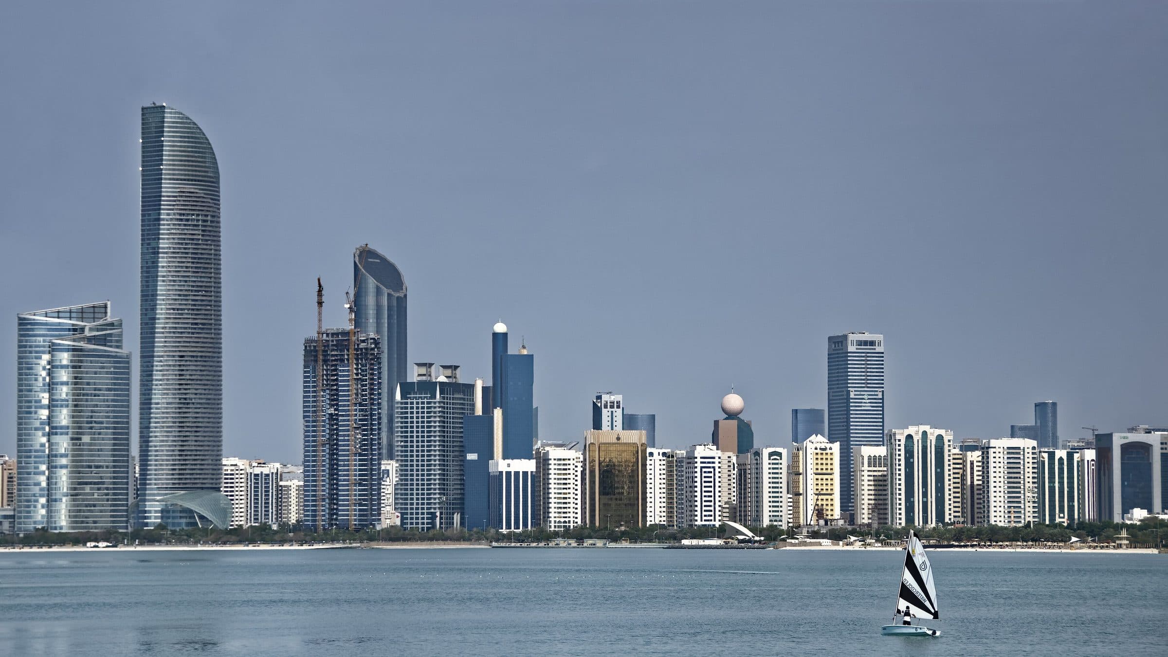 Abu Dhabi city and work destination
