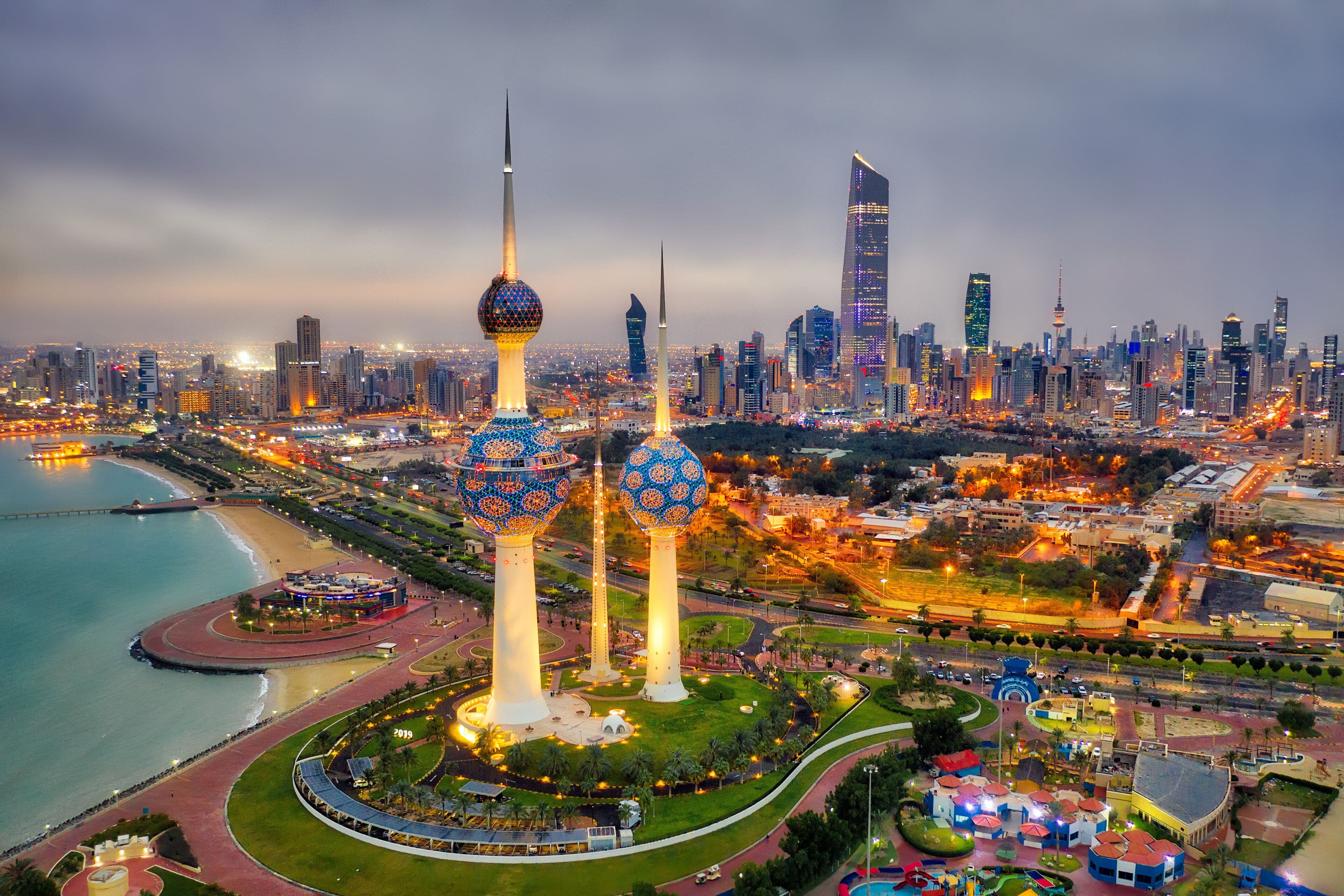 Kuwait city and work destination